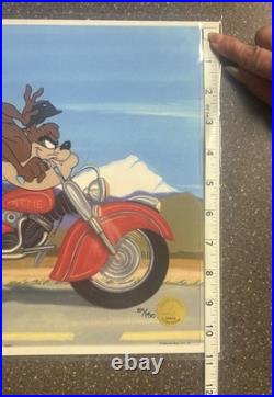 Chuck Jones ACME Road Hog Signed Limited Edition Animation Cel 54/150