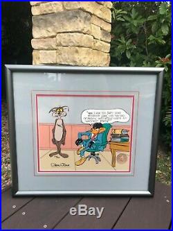 Chuck Jones Animation Art Limited Edition Cel The Lawyer Signed