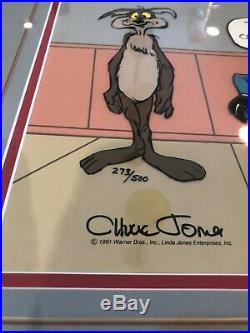 Chuck Jones Animation Art Limited Edition Cel The Lawyer Signed