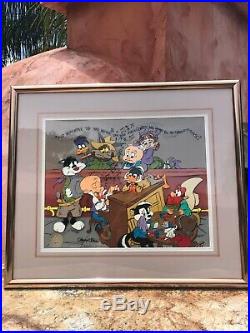 Chuck Jones Animation Art Limited Edition Cel Wed Wivver Vahwee Signed
