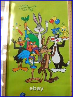 Chuck Jones, Artist Bugs Bunny & Co. Autographed Poster