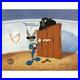 Chuck Jones BUGS & GULLI-BULL Bunny Hand Signed painted Looney Tunes cel COA