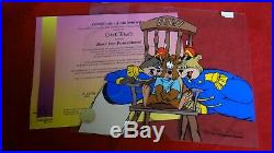 Chuck Jones Bear For Punishment 1995 Animation Cel Limited 12/500 Signed & COA