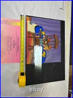 Chuck Jones Bear For Punishment Hand Signed painted Looney Tunes cel COA