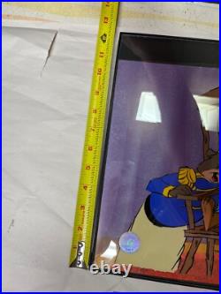 Chuck Jones Bear For Punishment Hand Signed painted Looney Tunes cel COA