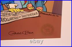 Chuck Jones, Bugs Bunny 1990 Signed & Framed Animation cel Limited Edition