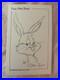 Chuck Jones Bugs Bunny Print Hand Signed Autograph 7 X 9 With Coa