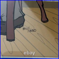 Chuck Jones Bugs Bunny Two Pair Hare 1994 Framed Signed Limited Edition Cel #