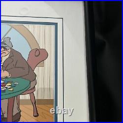 Chuck Jones Bugs Bunny Two Pair Hare 1994 Framed Signed Limited Edition Cel #