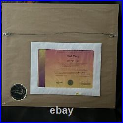 Chuck Jones Bugs Bunny Two Pair Hare 1994 Framed Signed Limited Edition Cel #