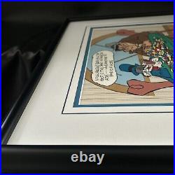 Chuck Jones Bugs Bunny Two Pair Hare 1994 Framed Signed Limited Edition Cel #