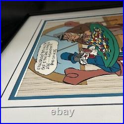 Chuck Jones Bugs Bunny Two Pair Hare 1994 Framed Signed Limited Edition Cel #