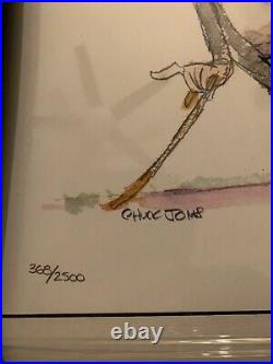 Chuck Jones Bugs Bunny Whats up, Doc signed and AUTHENTICATED 368/2500