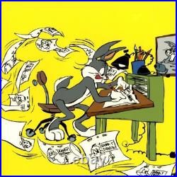 Chuck Jones Bugs Director Chuck Amuck Signed, Hand Painted Ltd Ed Sericel