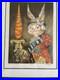 Chuck Jones Bunny Prince Charles Signed Numbered Print, Matted & Framed RARE