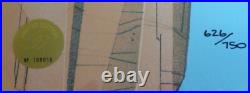 Chuck Jones COYOTE CROSSING Bugs Bunny Hand Signed painted Looney Tunes cel COA