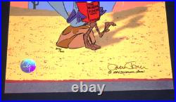Chuck Jones Cel The Neurotic Coyote #343/500 Signed WithCOA