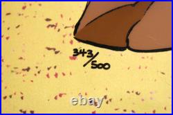 Chuck Jones Cel The Neurotic Coyote #343/500 Signed WithCOA