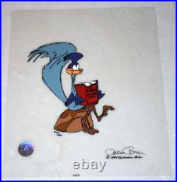 Chuck Jones Cel The Neurotic Coyote #343/500 Signed WithCOA
