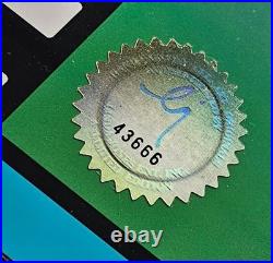 Chuck Jones Daffy Duck Sound Please Hand Signed painted Looney Tunes cel COA art