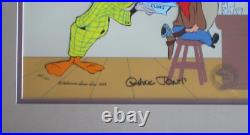 Chuck Jones Daffy Sherlock & Yosemite LE (#205/500) Hand-painted Cel, Signed