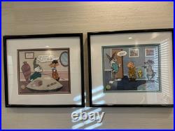 Chuck Jones Dental Themed Series Hand Painted Cel, Signed, Certified and Framed