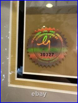 Chuck Jones Dental Themed Series Hand Painted Cel, Signed, Certified and Framed