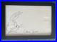 Chuck Jones Drawing On Antique Paper, Framed On Wood, Signed And Sealed