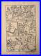 Chuck Jones Drawing on old paper (Handmade) signed and stamped artwork