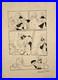 Chuck Jones Drawing on old paper (Handmade) signed and stamped artwork