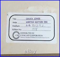 Chuck Jones Duck Season Wabbit Season! Signed And Numbered Cel 198/200