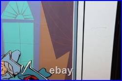 Chuck Jones Ducklaration (#446/750) Hand-painted cel, Signed, COA, 1990s