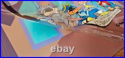 Chuck Jones Ducklaration of Independence Hand Signed painted Looney Tunes cel