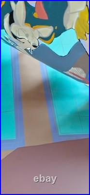 Chuck Jones Ducklaration of Independence Hand Signed painted Looney Tunes cel