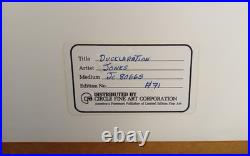 Chuck Jones Ducklaration of Independence Signed Framed Animation Cel