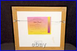 Chuck Jones Ducklaration of Independence Signed Framed Animation Cel