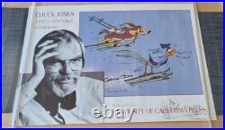 Chuck Jones Flurry of Drawings Limited Edition Poster SIGNED