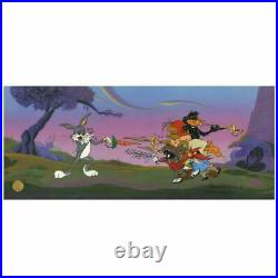 Chuck Jones Foiled Again Hand Signed, Hand Painted