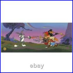 Chuck Jones Foiled Again Hand Signed, Hand Painted Limited Edition Sericel
