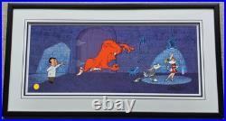 Chuck Jones Hair Raising Hare Limited Edition Cel Signed Chuck Jones Art