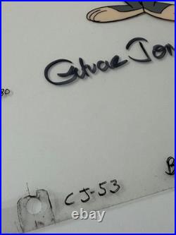 Chuck Jones Hand Painted Animation Cell Bugs Bunny Elmer Fudd Warner Brothers