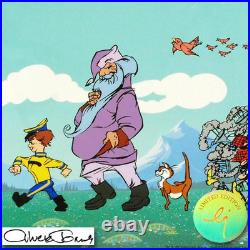 Chuck Jones Hand Signed Animation Cel PETER AND THE WOLF COA