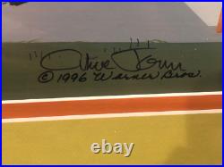 Chuck Jones Hand Signed Animation Cel SAUSAGE FACTORY Daffy Duck Porky Pig COA Chuck Jones Hand Signed Animation Cel SAUSAGE FACTORY Daffy Duck Porky Pig COA