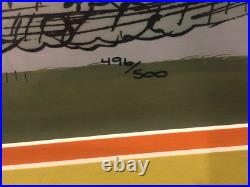 Chuck Jones Hand Signed Animation Cel SAUSAGE FACTORY Daffy Duck Porky Pig COA