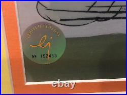 Chuck Jones Hand Signed Animation Cel SAUSAGE FACTORY Daffy Duck Porky Pig COA