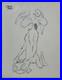 Chuck Jones (Handmade) Drawing On old Paper Signed & Stamped, Vtg Art
