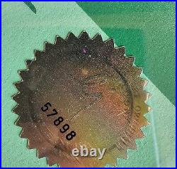 Chuck Jones Le Pursuit Hand Signed painted Looney Tunes skunk cel Diptych COA