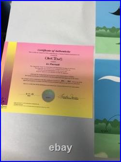 Chuck Jones Le Pursuit Pepe Le Pew Hand Signed painted Looney Tunes #394/750