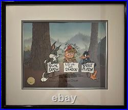 Chuck Jones Limited Edition (11/500) signed cel. I Give Up Season