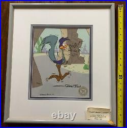 Chuck Jones Limited Edition Animated Cel Road Runner Classic Looney Tunes Signed